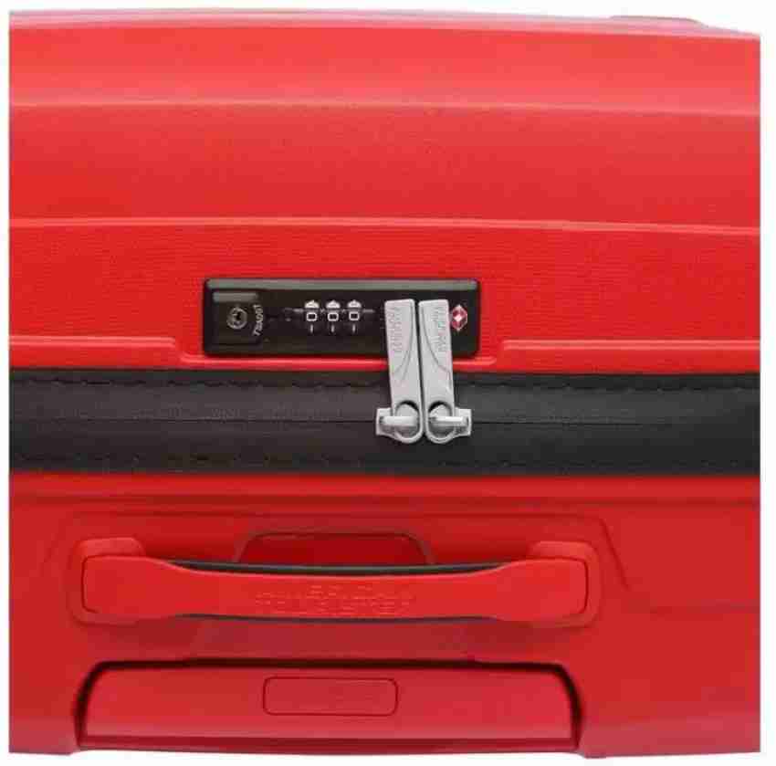 AMERICAN TOURISTER Airconic 55cm Polypropylene Hard Trolley Bag (AMT  AIRCONIC SP55/20TSA V3F.RD) Cabin Suitcase - 22 inch Red - Price in India