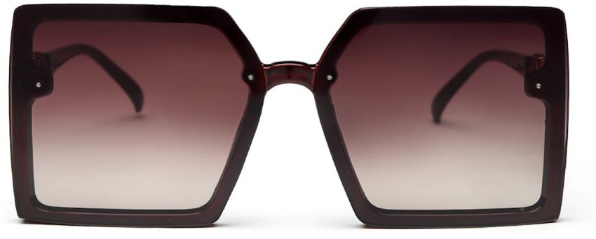 Buy Yourspex Over-sized Sunglasses Brown For Women Online @ Best