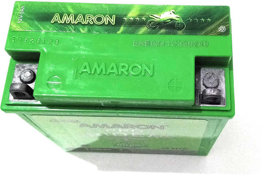 amaron AP-BTX5L 5 amp_hour with 4 Year warranty 5 Ah Battery for 