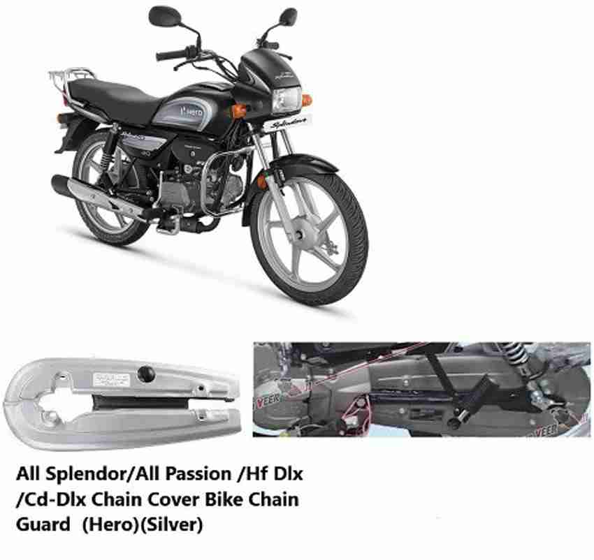 Splendor bike hot sale chain cover