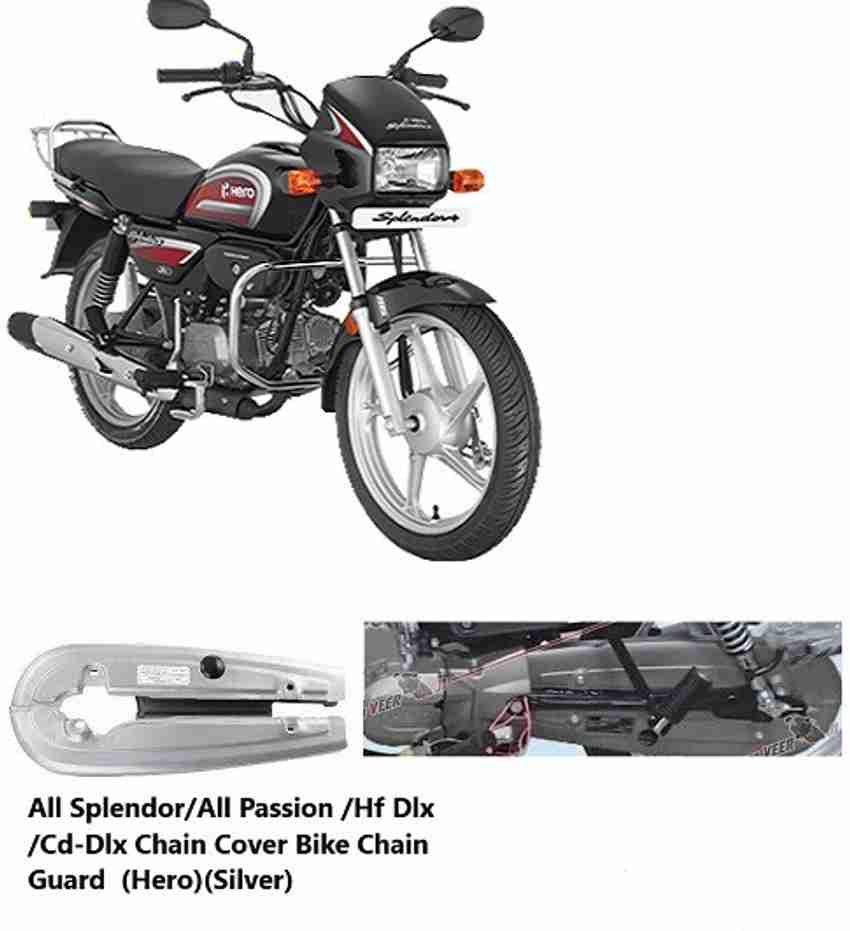 Splendor plus bike chain cover 2025 price