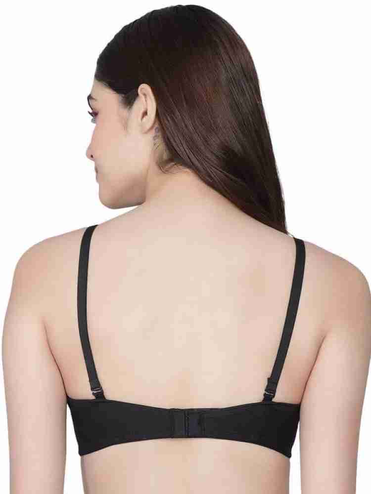 Plain Push-Up Black Cotton Padded Bra at Rs 43/piece in New Delhi