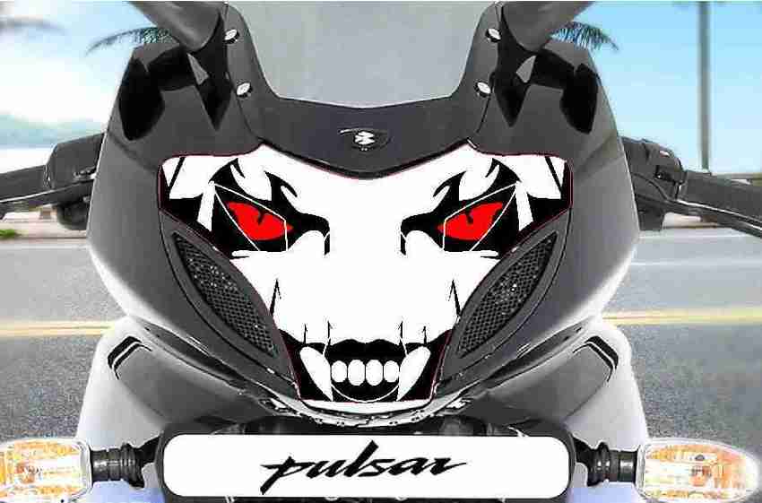 Pulsar 220 headlight sticker clearance online