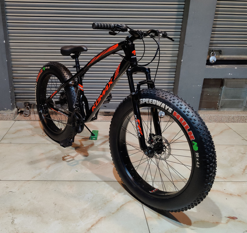 BOMBAY S KOMAX JAGUAR FAT BIKE ORIGINAL 21 SHIMING GEARS F. SUSPENSION WATER DECAL 26 T Fat Tyre Cycle Price in India Buy BOMBAY S KOMAX JAGUAR FAT BIKE ORIGINAL 21 SHIMING GEARS F. SUSPENSION WATER D...