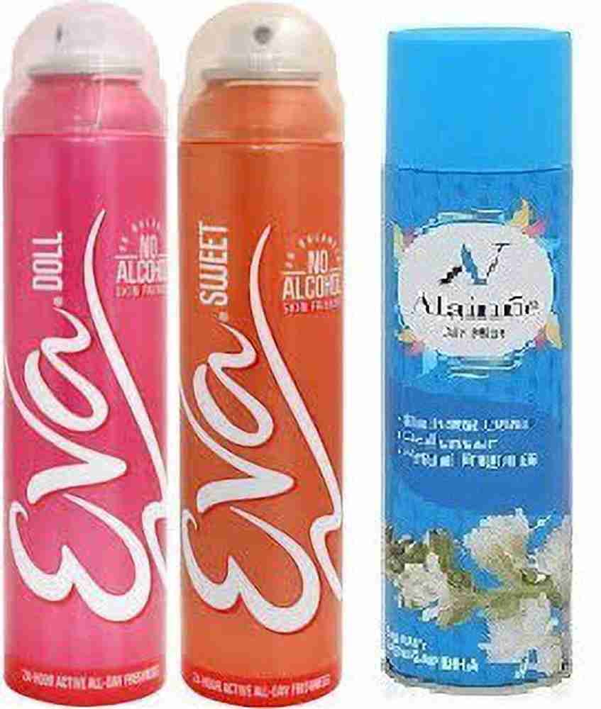 EVA Sweet and doll perfume blue room freshner Body Spray For