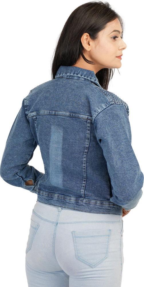 Zara denim jacket with full sleeves online