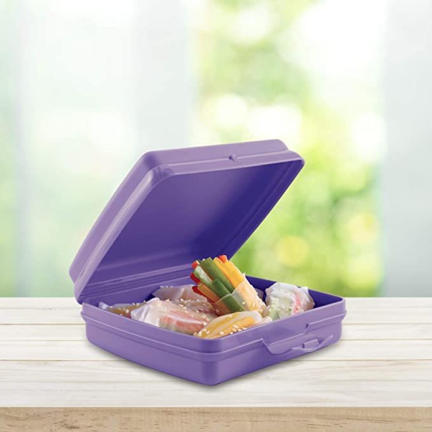 Tupperware Sandwich Keeper Plastic Food Storage Container Set