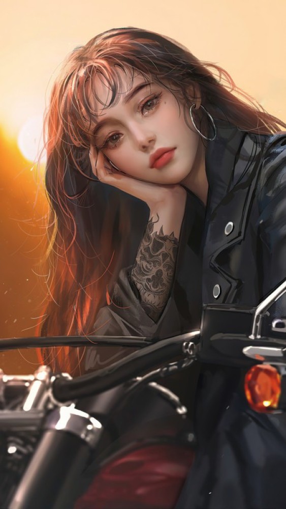 Biker girl 2024