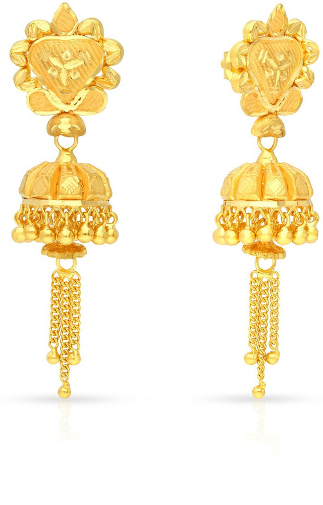 Hallmark hot sale gold jhumka