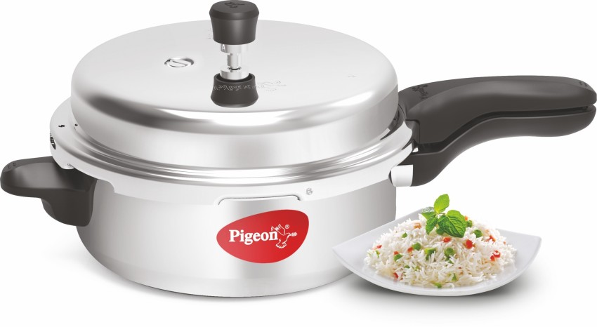 Pigeon Deluxe Senior Pan 6 L Pressure Cooker Price in India Buy