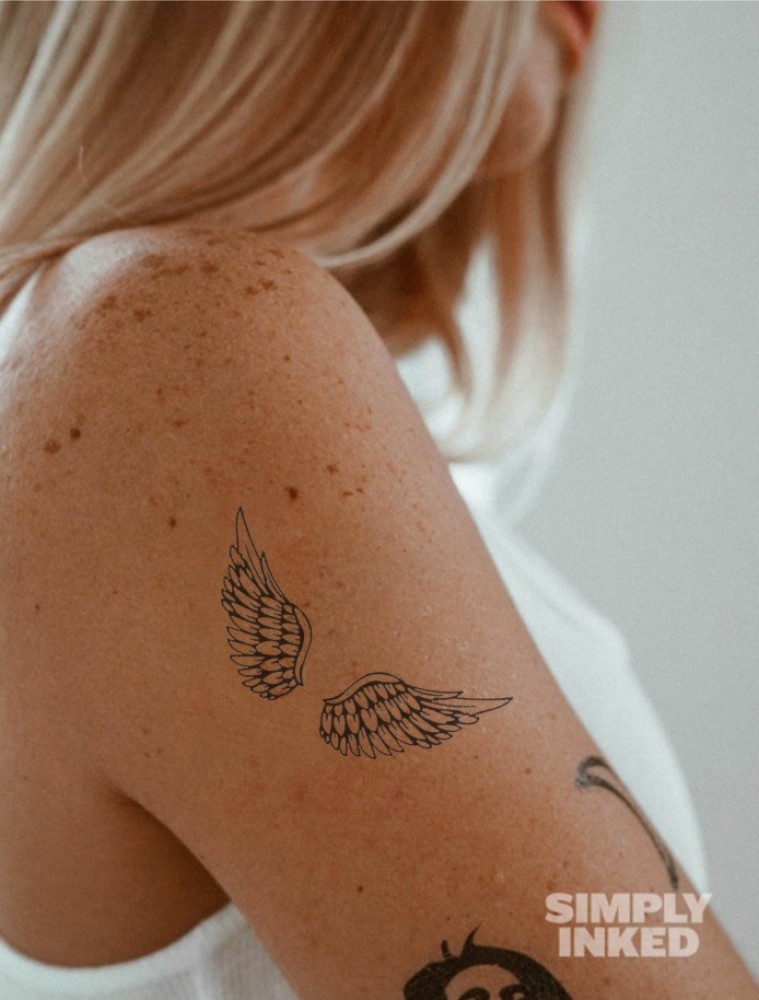 Discover 84 about name with wings tattoo super hot  indaotaonec
