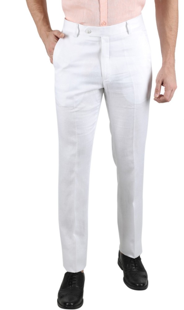 Buy online Solid Flat Front Trousers Formal Trouser from Bottom Wear for  Men by Monte Carlo for 1399 at 42 off  2023 Limeroadcom