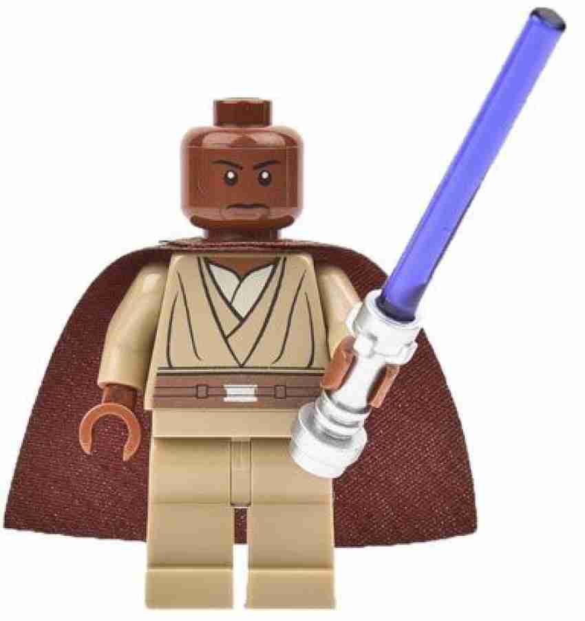 LEGO Star Wars Mace Windu Minifigure with Brown Cape and