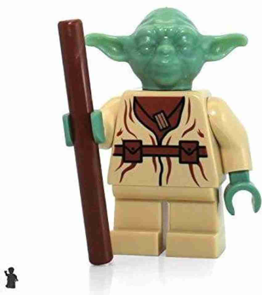 Lego yoda minifigure hotsell