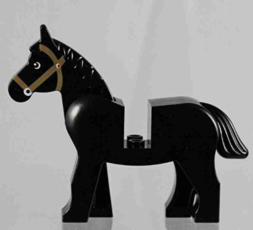 LEGO Horse Black Animal Minifigure Horse Black Animal