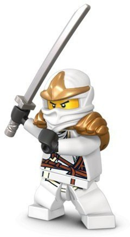 LEGO Ninjago Zane ZX Minifigure with Armor and Katana Sword - Ninjago Zane  ZX Minifigure with Armor and Katana Sword . shop for LEGO products in  India. | Flipkart.com