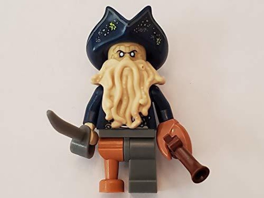  Lego Davy Jones Mini Figure Captain of the black Pearl ,  Pirrates of the Caribbean : Toys & Games