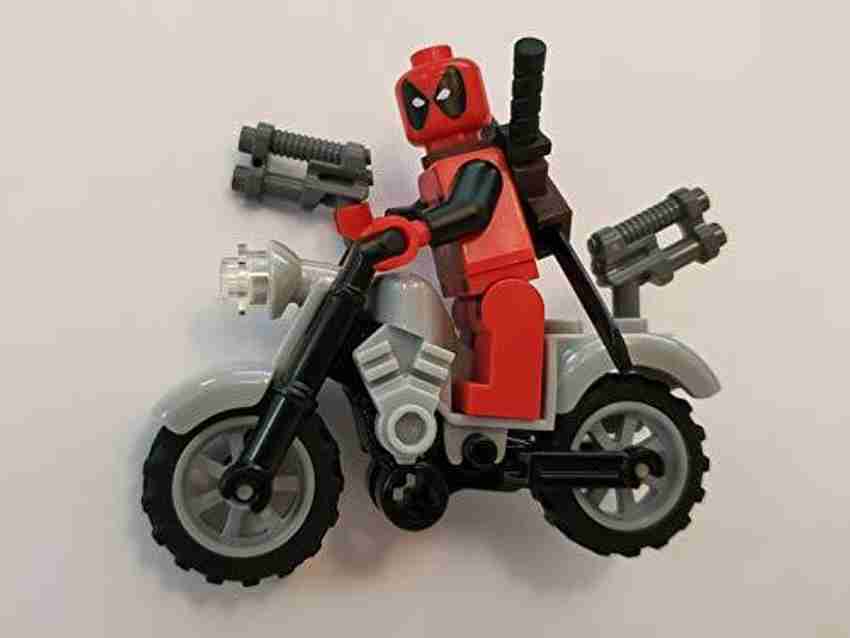 LEGO Marvel Deadpool Minifigure Motorcycle Marvel Deadpool