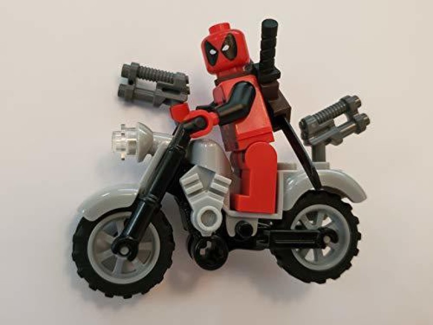 Deadpool Battery Electric Motorcycle Motorcycle Decoration