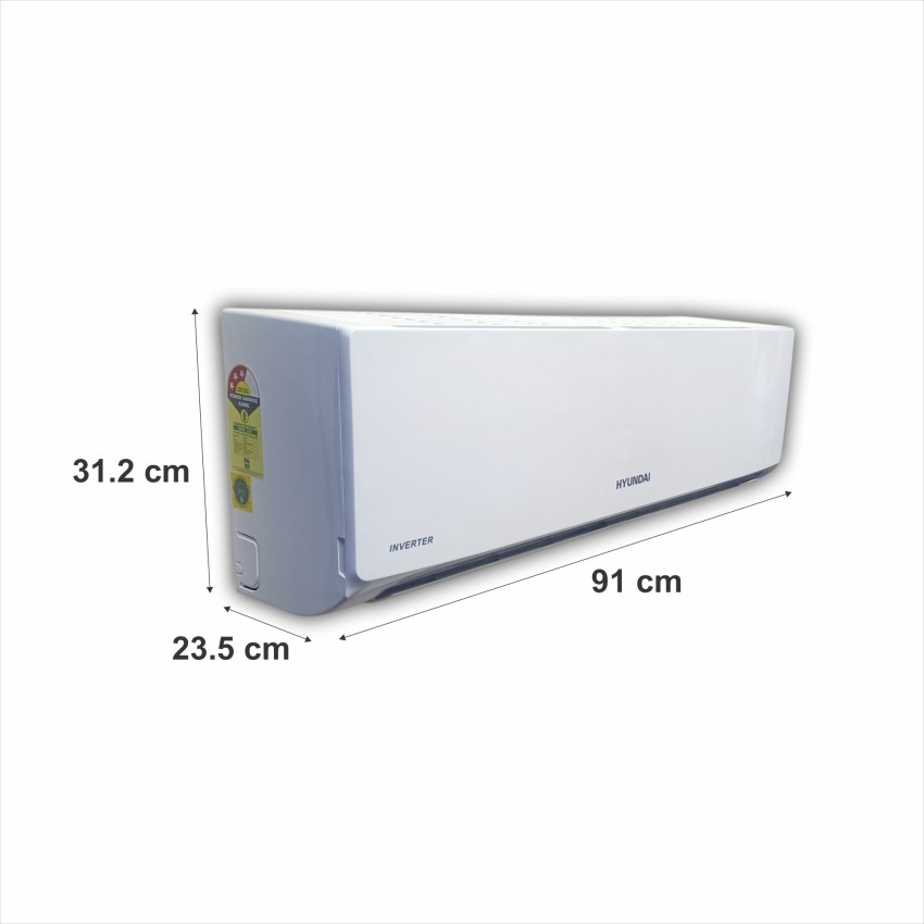 hyundai 1.5 ton inverter 3 star split ac