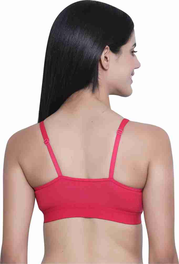 Buy Envie Women's Padded Cotton Bra/Low Neckline, Non-Wired, T-Shirt Bra/Inner  Wear for Ladies Daily Use Padded Bra Online In India At Discounted Prices