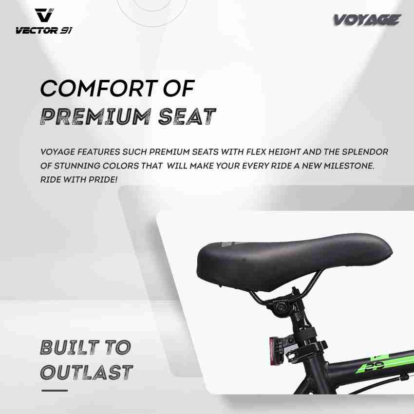 Vector 91 Voyage 29T Black Green Hybrid cycle 29 T Hybrid Cycle