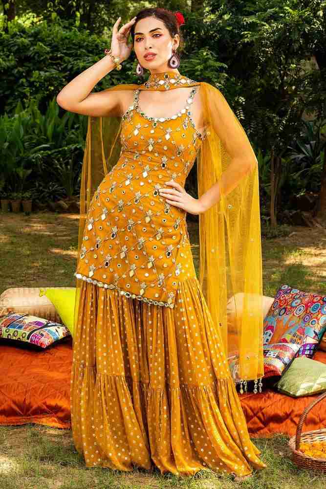 Mustard yellow kurti flipkart outlet