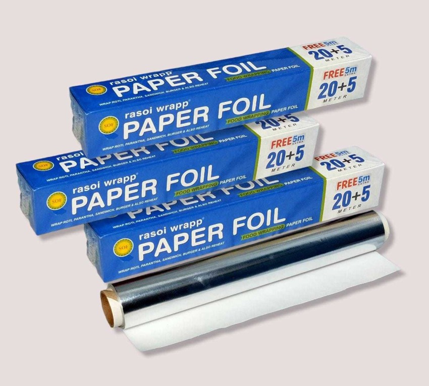 5M Length Aluminium Foil Paper Roll Eco - Friendly Food Grade