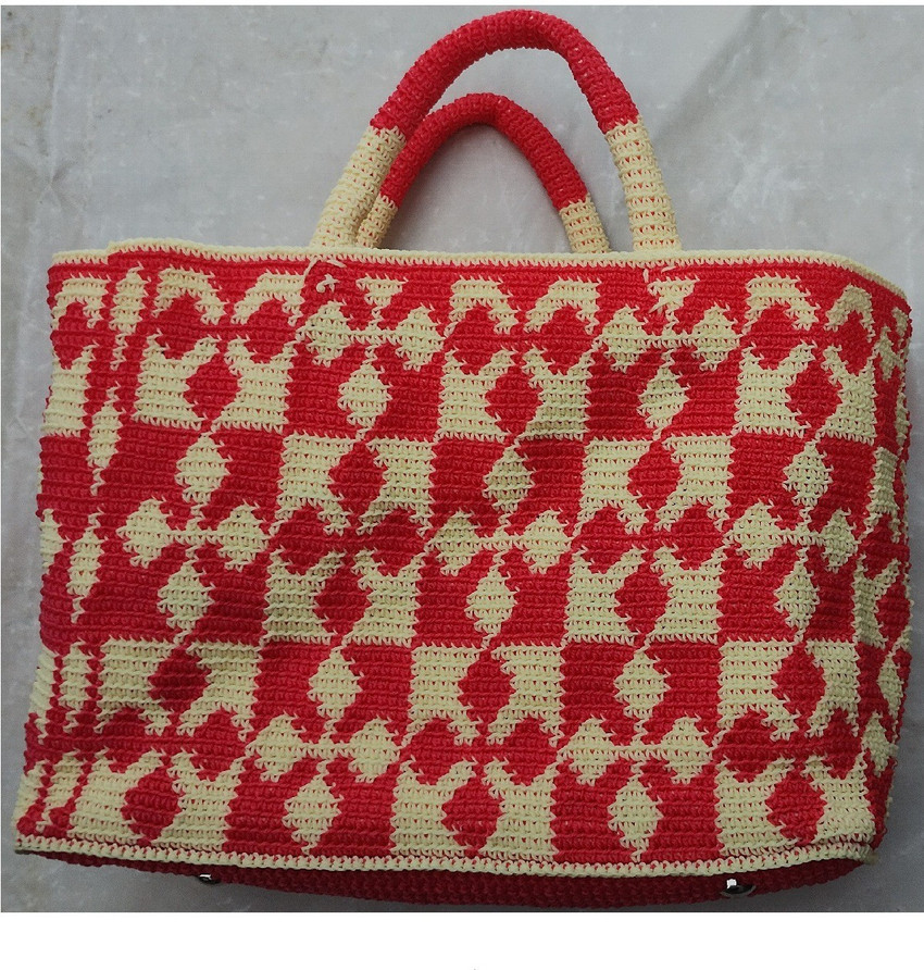 Crochet wire bag online sales