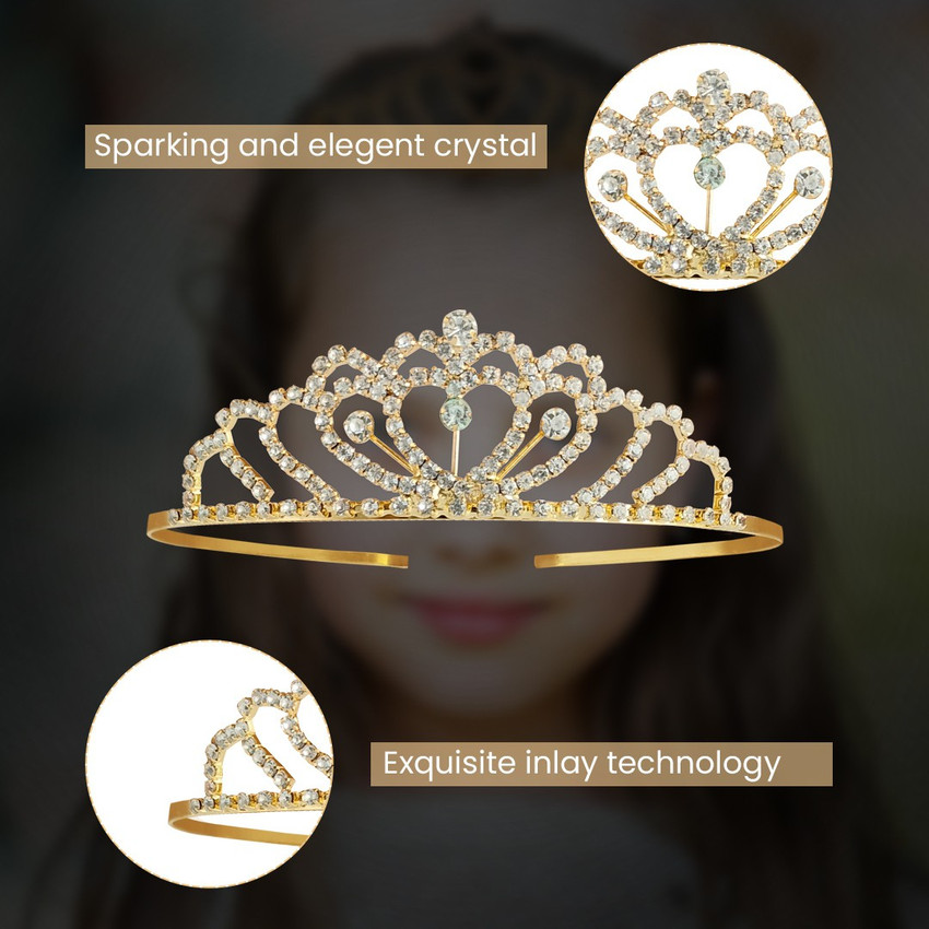 Gold crown hair 2025 band