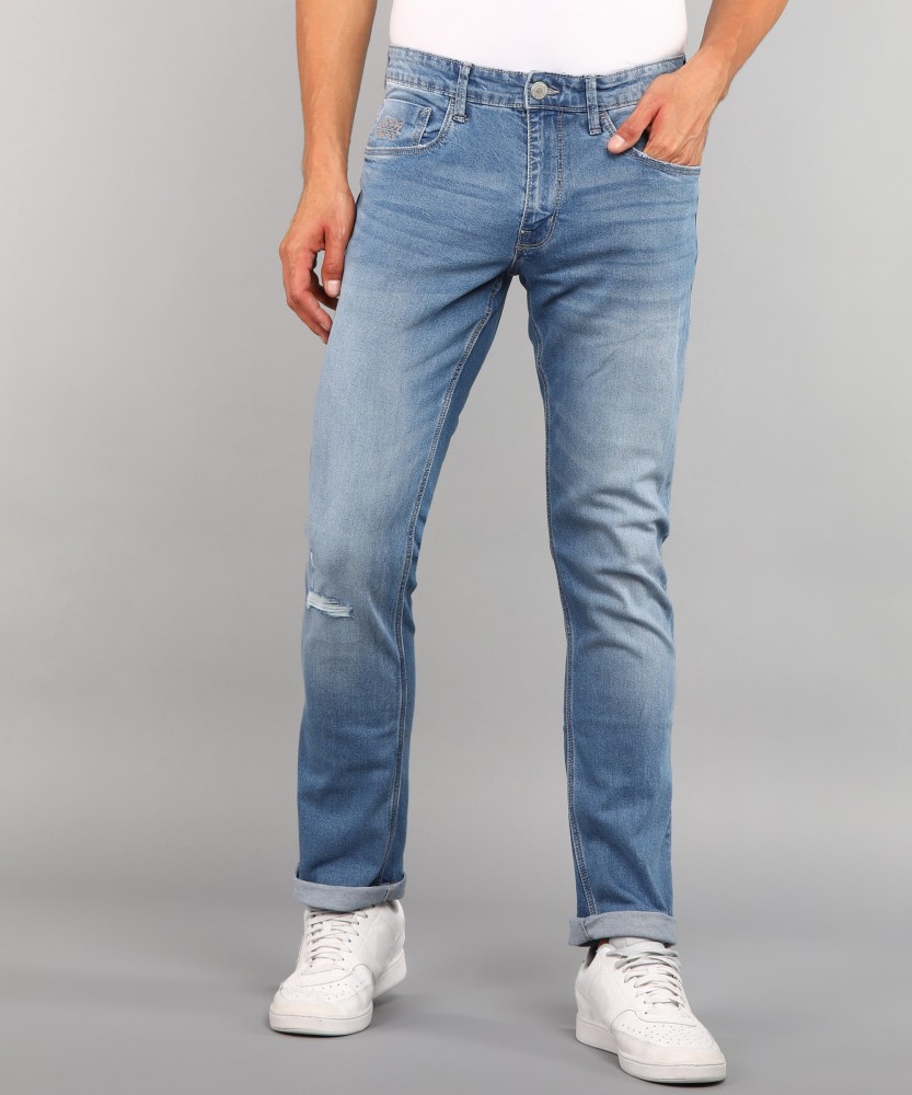 U.S. POLO ASSN. Slim Men Blue Jeans - Buy U.S. POLO ASSN. Slim Men