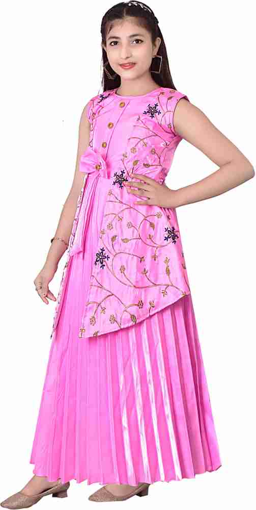 Party wear dresses clearance for girl on flipkart