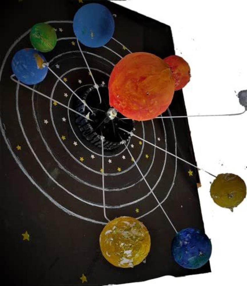 solar system diorama project