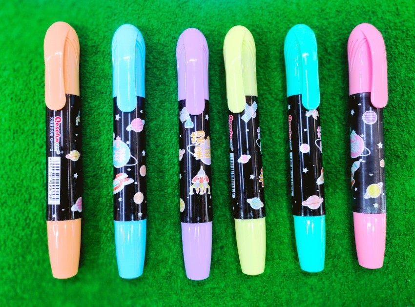 Highlighter Markers, Kawaii Markers, Cute Fun Highlighters, School