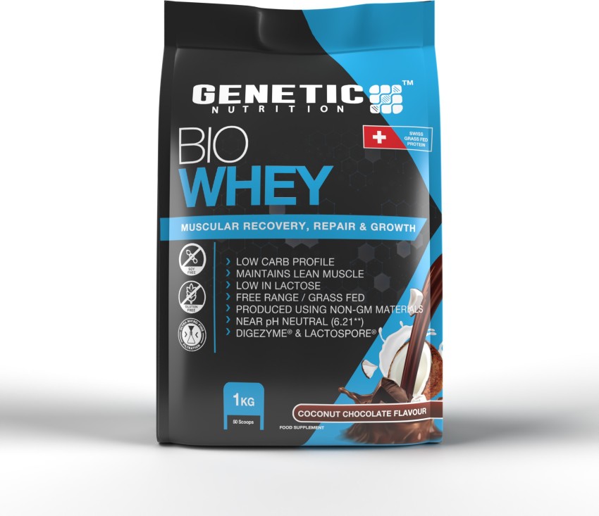 Grass-Fed Whey  Whey Protein Concentrate Powder – Genetic Nutrition