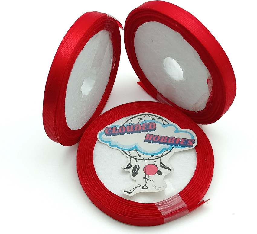 3 inch red satin ribbon 2025