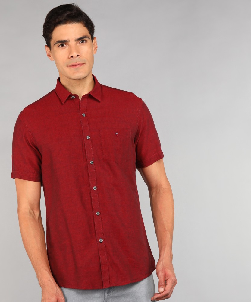 Buy Maroon Tshirts for Men by LOUIS PHILIPPE Online