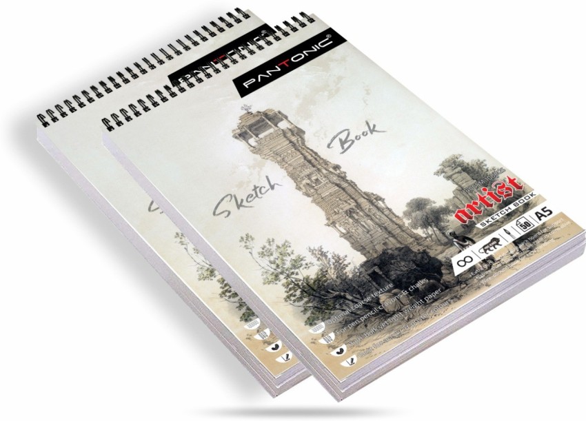 PANTONIC A5 Top Spiral-Bound Sketchpad for Artists, Sketching and Drawing  Paper Doodling Sketch Pad Price in India - Buy PANTONIC A5 Top Spiral-Bound  Sketchpad for Artists