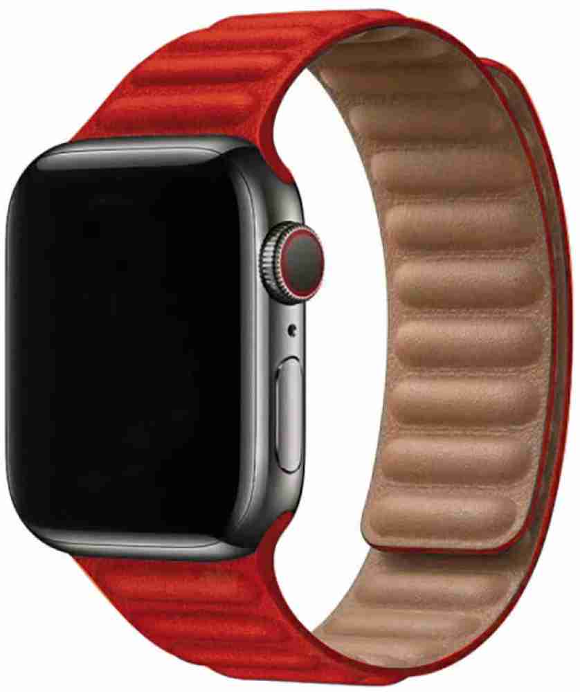 Red apple 2024 watch band 44mm