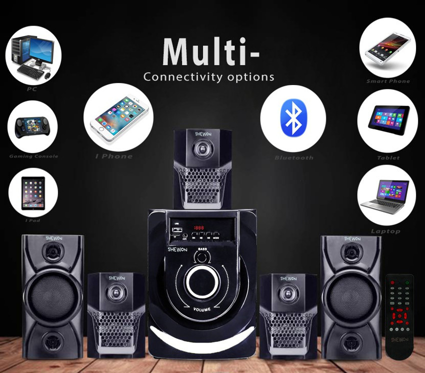 Buy shewon ATOM 105 50 W Bluetooth Home Theatre Online from