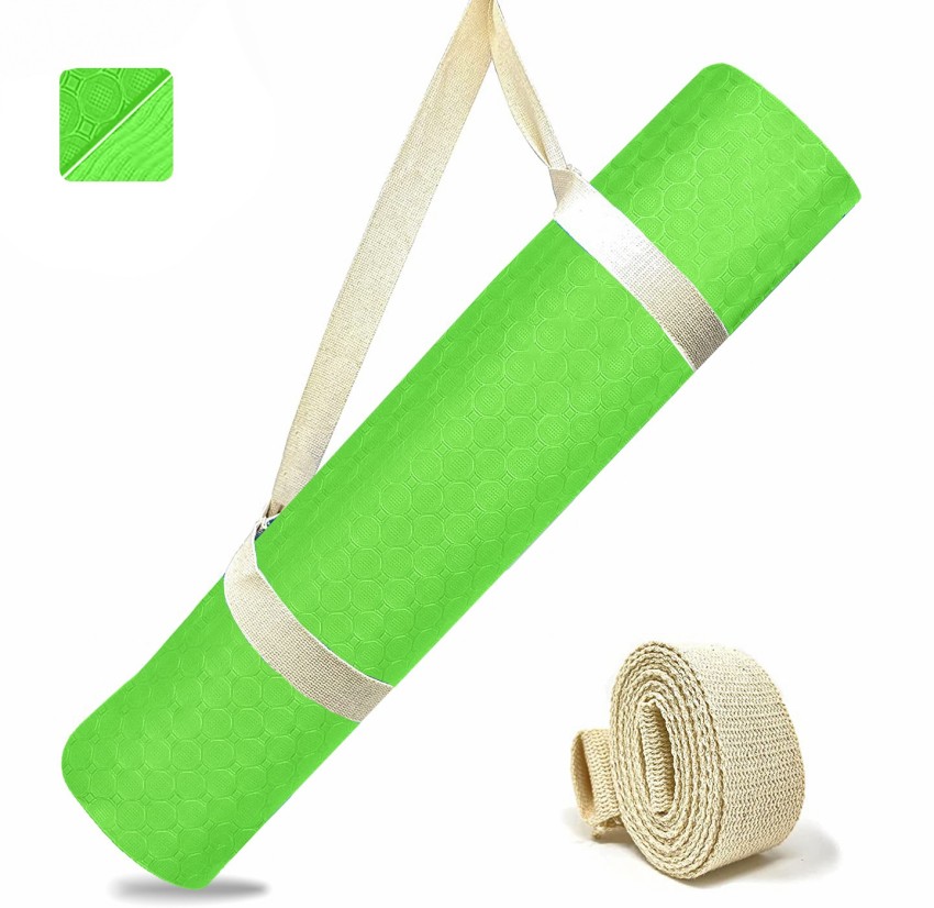 Quality 10mm NBR Yoga Mat with Free Carry Rope 183*61cm Non-slip