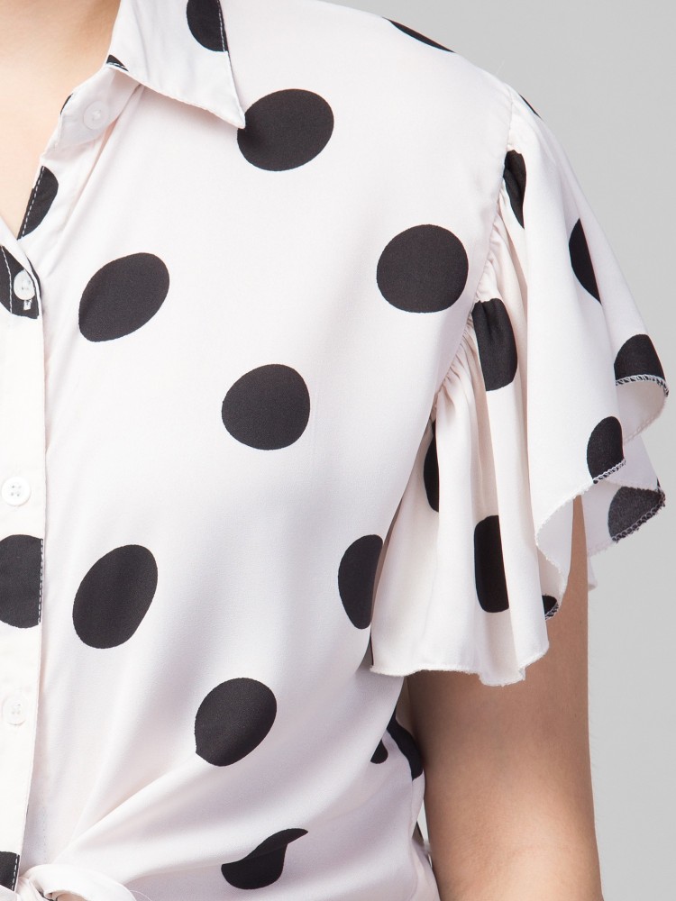 polka dots tops flipkart