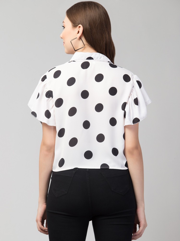 polka dots tops flipkart