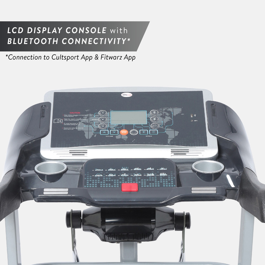 RPM Fitness by Cultsport RPM767MIL 5 HP Peak Power with Free Installation Auto Inclination Treadmill