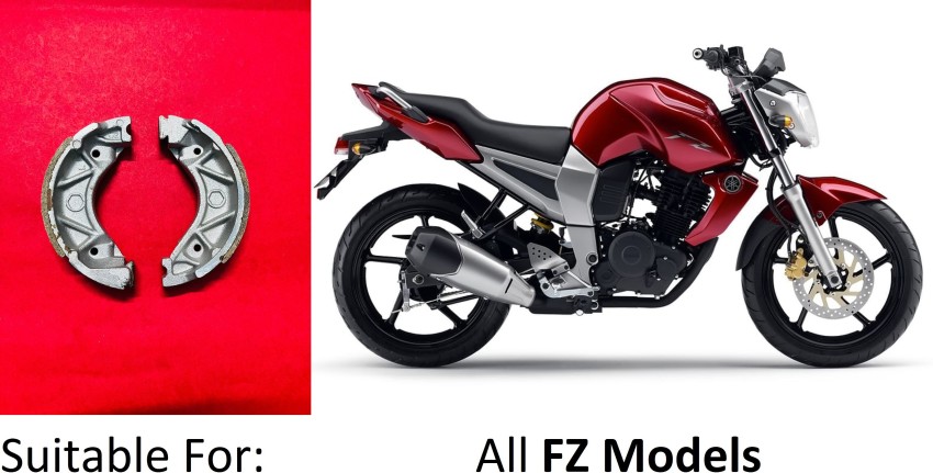 Yamaha fz16 rear brake deals shoe price