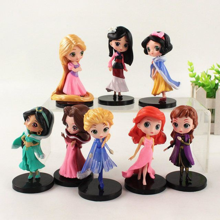 Mubco 8pcs Princess Deluxe Figure Doll Play Set Mini Model Animators Collection Toys 8pcs Princess Deluxe Figure Doll Play Set Mini Model Animators Collection Toys Buy Princess Doll toys in