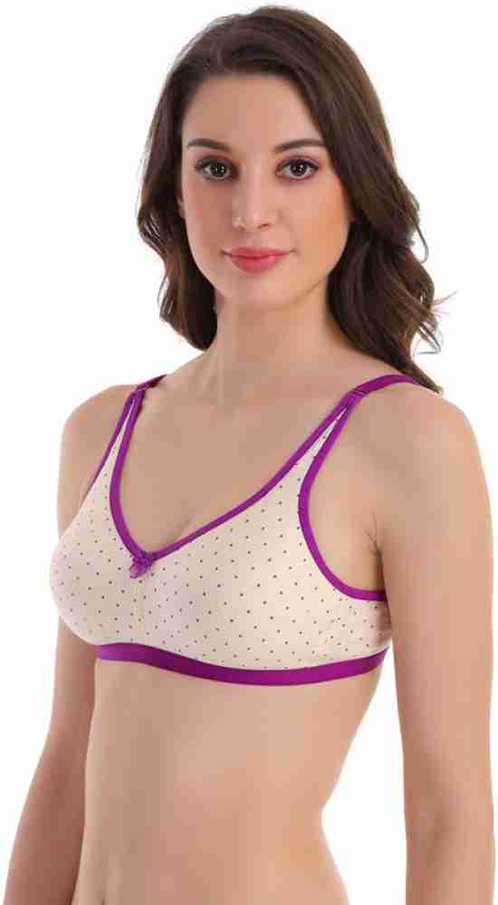 pooja ragenee Pure Cotton Printed Bra Women T-Shirt Non Padded Bra - Buy  pooja ragenee Pure Cotton Printed Bra Women T-Shirt Non Padded Bra Online  at Best Prices in India