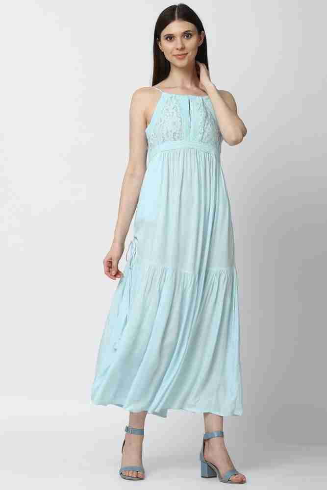 FOREVER 21 Women A line Blue Dress Buy FOREVER 21 Women A line Blue Dress Online at Best Prices in India Flipkart