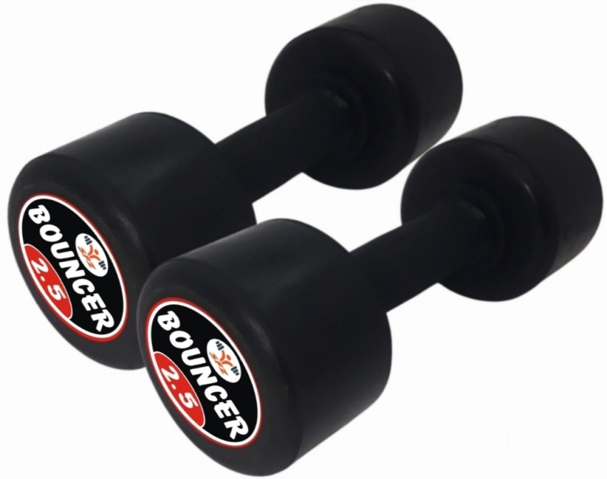 Max Fitness Bouncer Dumbbell 2.5kg Pair 2.5kg 2 5 Rubber