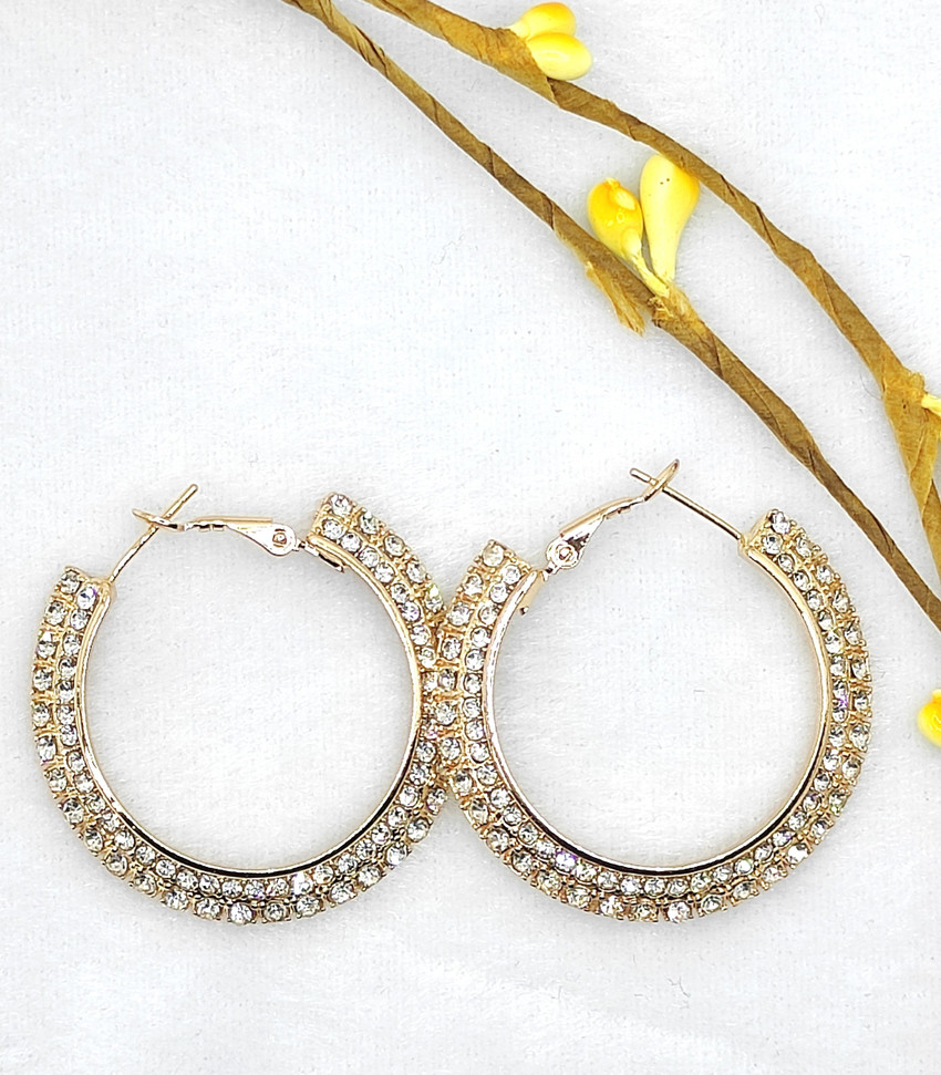 Hoop earrings flipkart outlet